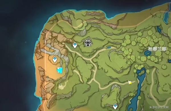 《原神》3.0须弥地区地灵龛位置整理