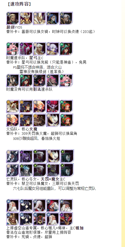 《剑与远征手游》猎宝角逐玩法阵容推荐