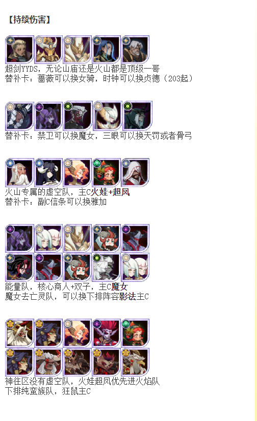 《剑与远征手游》猎宝角逐玩法阵容推荐