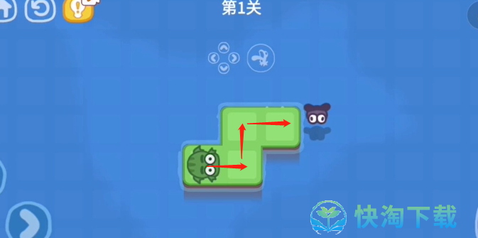 《抖音》功夫蛙小游戏第一关策略