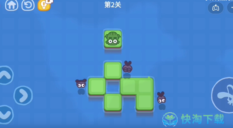 《抖音》功夫蛙小游戏第二关策略