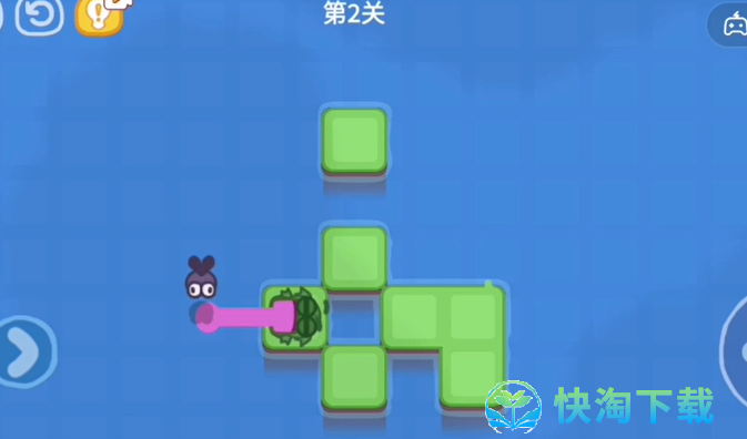 《抖音》功夫蛙小游戏第二关策略