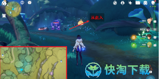 《原神》去掣电树线路介绍