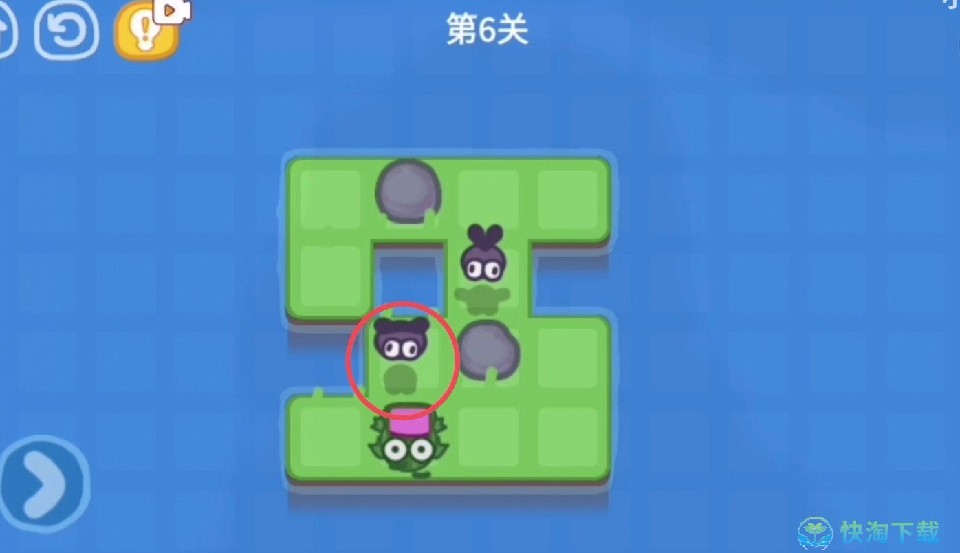 《抖音》功夫蛙小游戏第六关策略