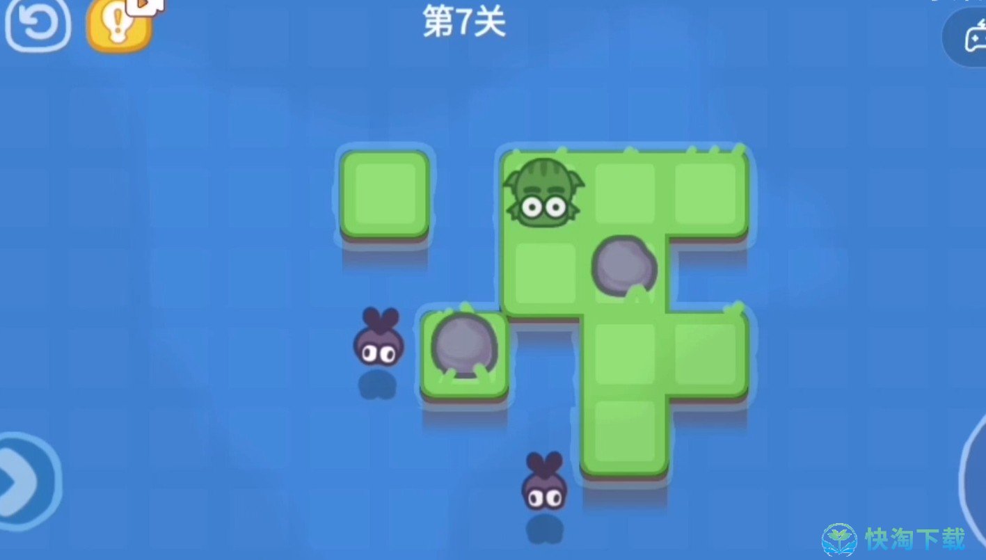 《抖音》功夫蛙小游戏第七关策略