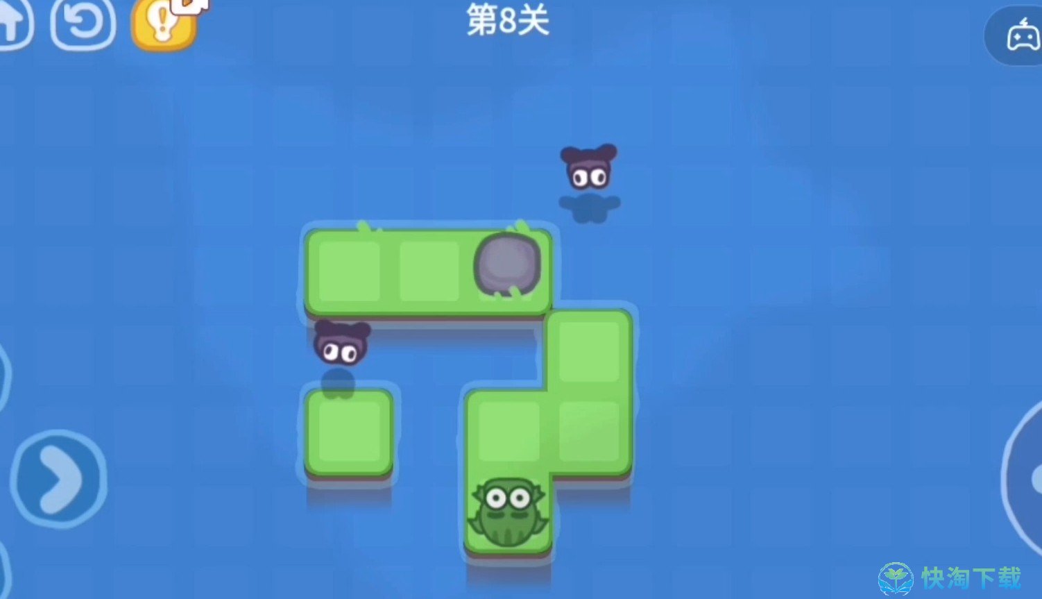 《抖音》功夫蛙小游戏第八关策略