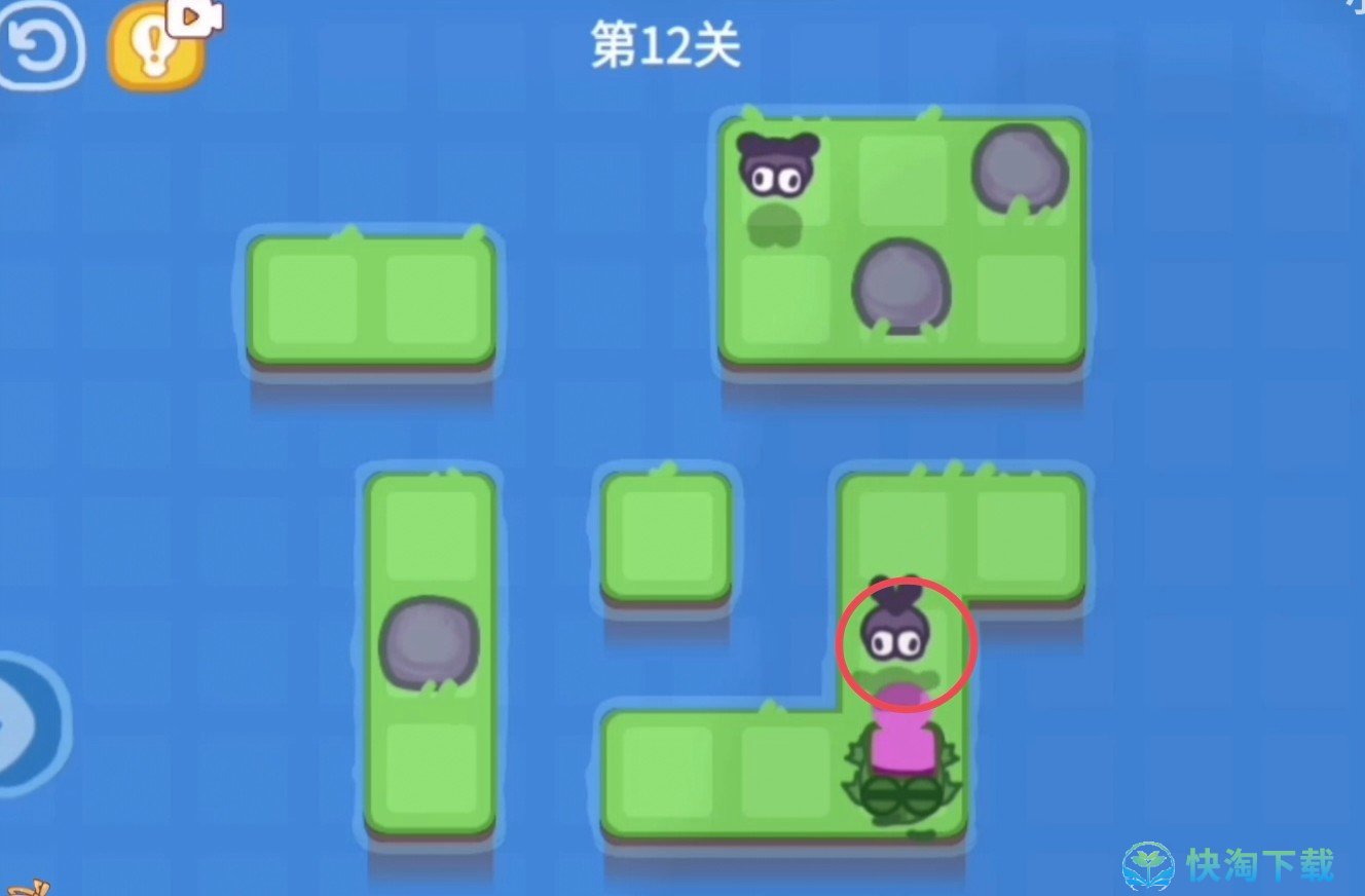 《抖音》功夫蛙小游戏第十二关策略