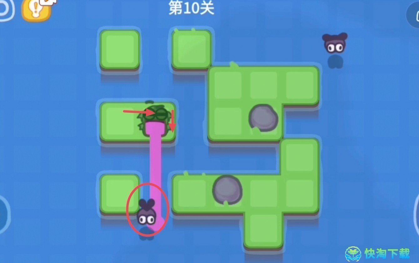 《抖音》功夫蛙小游戏第十关策略