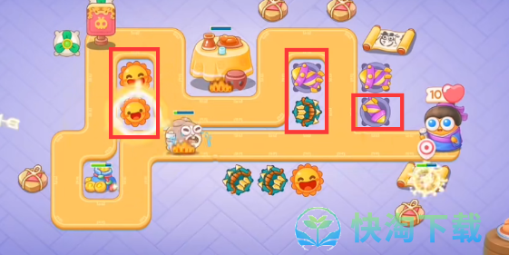 《保卫萝卜4》白萝卜传奇第一关策略