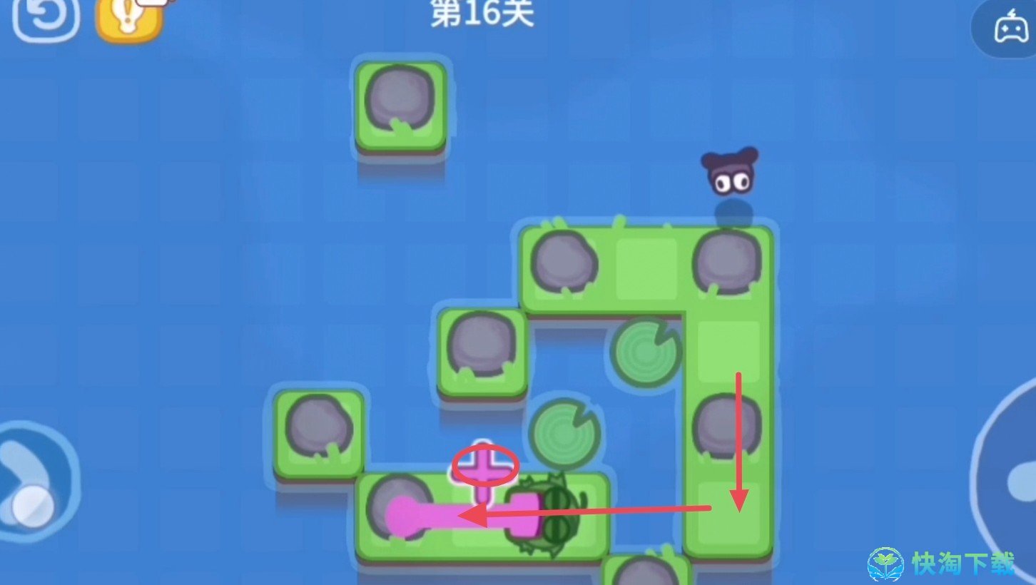 《抖音》功夫蛙小游戏第十六关策略