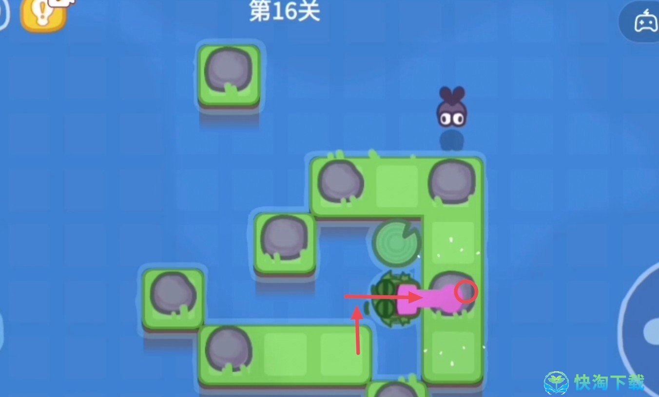 《抖音》功夫蛙小游戏第十六关策略