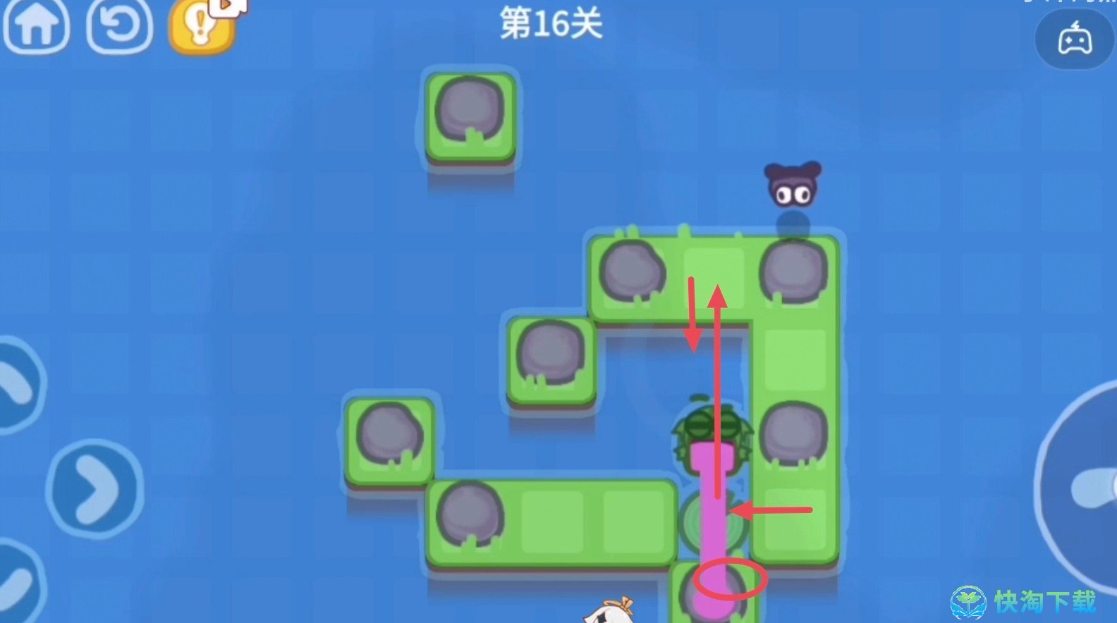 《抖音》功夫蛙小游戏第十六关策略