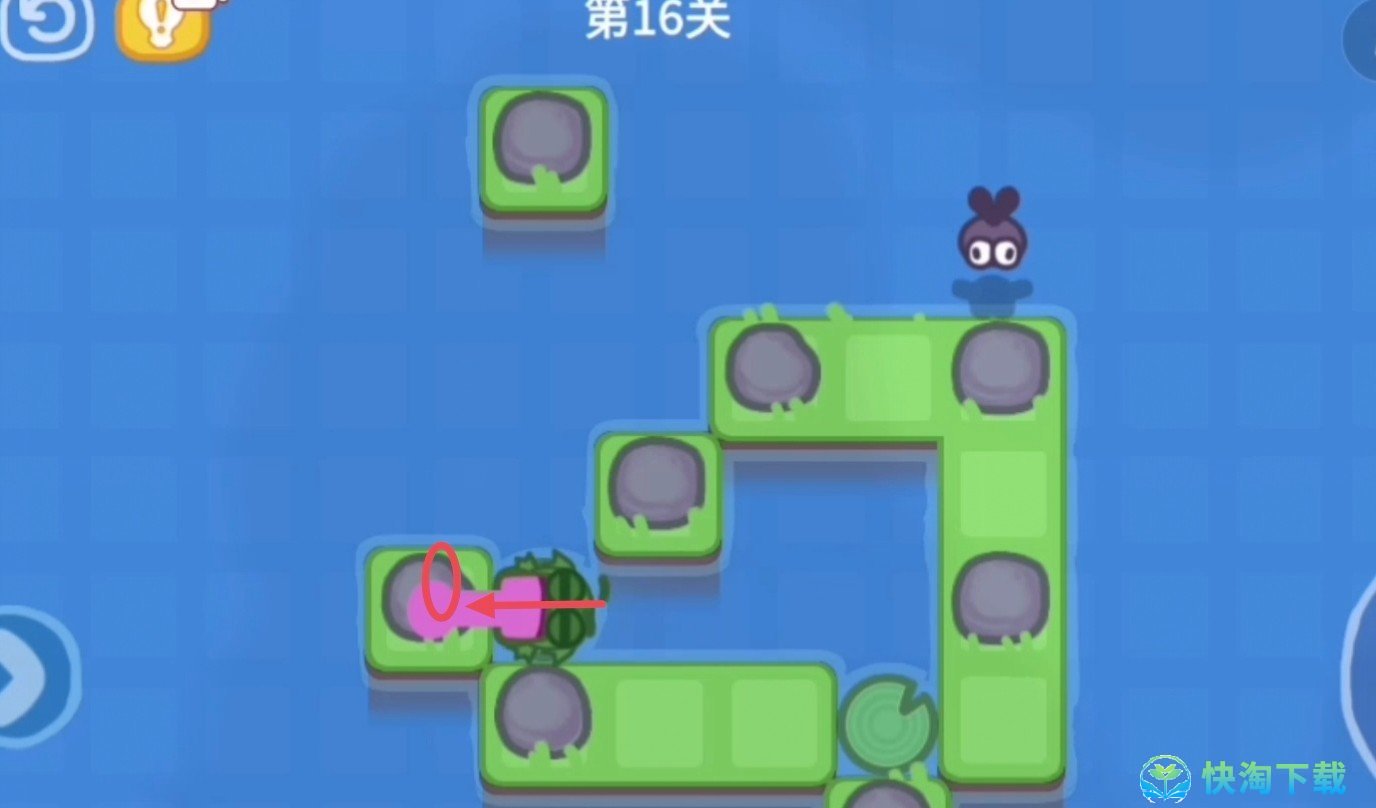 《抖音》功夫蛙小游戏第十六关策略
