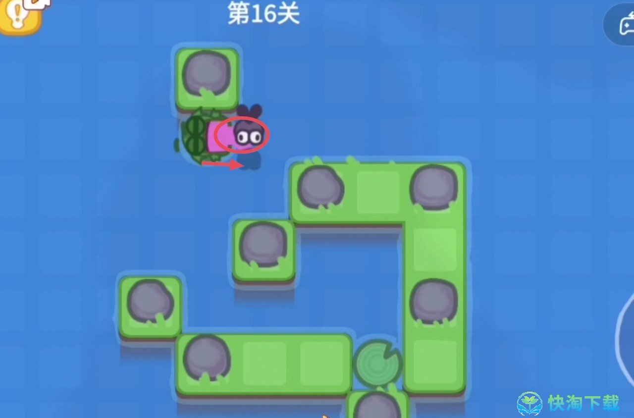 《抖音》功夫蛙小游戏第十六关策略