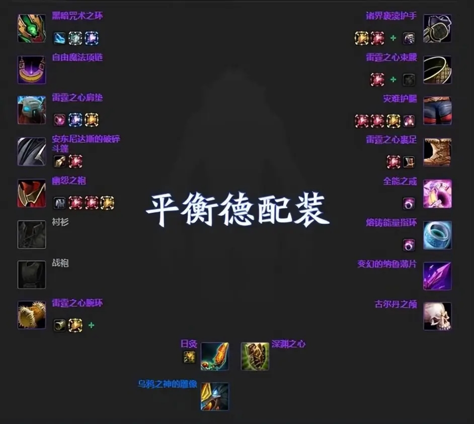 魔兽世界怀旧服WLK平衡德天赋加点推荐