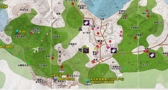 逃离塔科夫森林地图撤离点在哪 逃离塔科夫森林地图撤离点位置一览