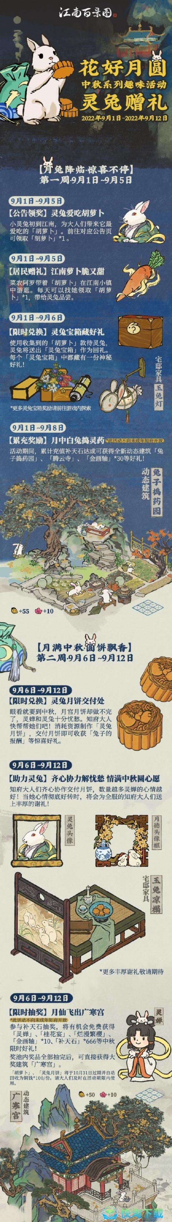 《江南百景图》2022中秋节活动策略