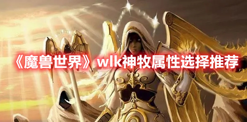 魔兽世界wlk神牧属性怎么选？魔兽世界wlk神牧属性选择推荐