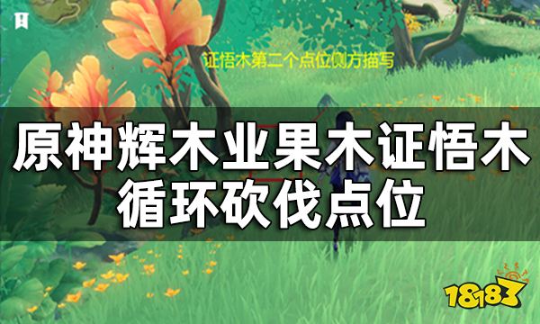 《原神》王树的瑞佑最佳使用点位 辉木业果木证悟木循环砍伐点位