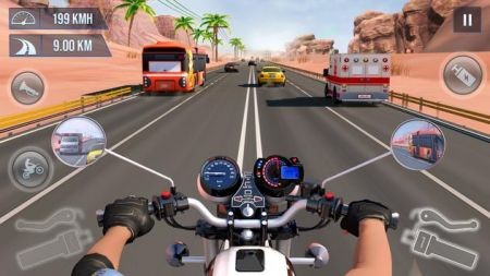 摩托交通赛车3D官方完整版