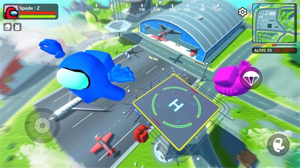 太空人大逃杀卡通版