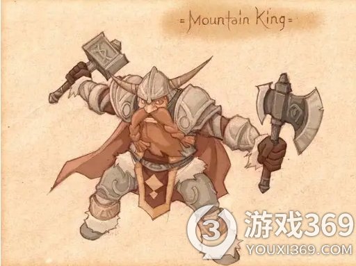 魔兽争霸3:有控有爆有前排的强力英雄，山丘之王来了。