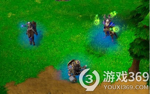魔兽争霸3:有控有爆有前排的强力英雄，山丘之王来了。