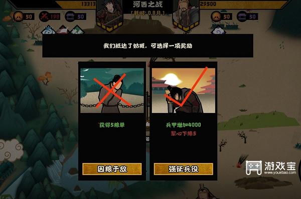 无悔华夏河西之战三星通关策略
