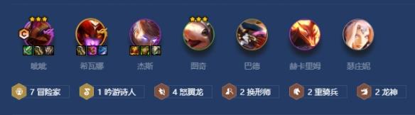 《金铲铲之战》s7.5冒险换形呲呲阵容攻略