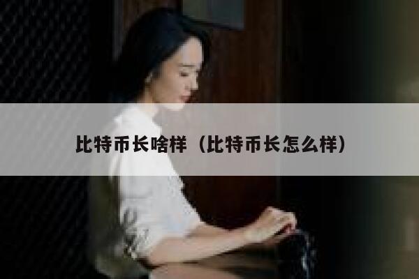 比特币长啥样（比特币长怎么样） 第1张