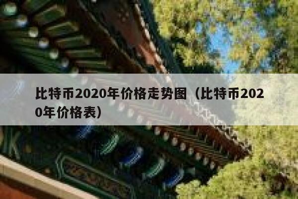比特币2020年价格走势图（比特币2020年价格表） 第1张