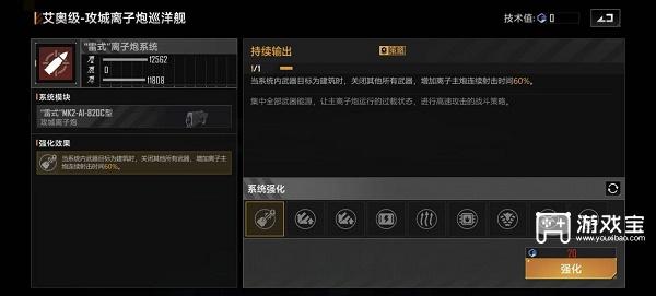 无尽的拉格朗日艾奥级攻城离子炮加点策略