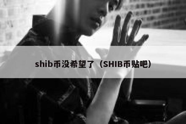 shib币没希望了（SHIB币贴吧） 第1张