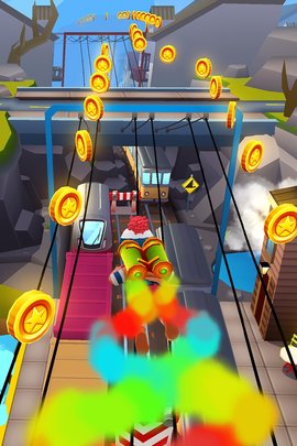 地铁跑酷影子滑板版手游