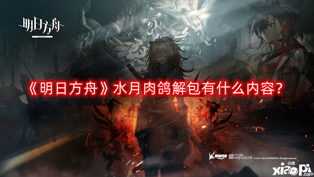 明日方舟水月肉鸽解包有什么内容