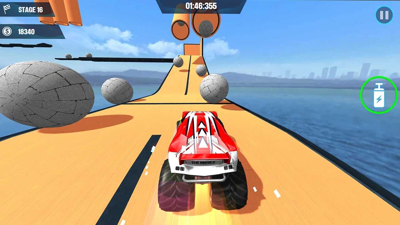 汽车特技加速3D手游