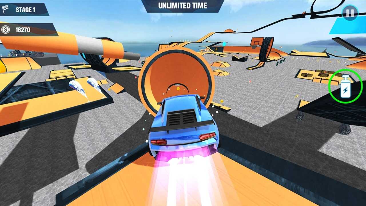 汽车特技加速3D手游