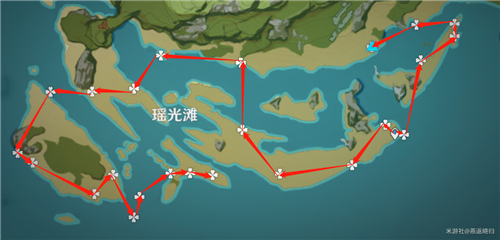 《原神》星螺最全最快采集路线一览2022