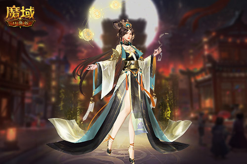 浮世轻羽 盛世华服《魔域口袋版》神都洛城新品时装正式上架