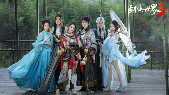 丐帮藏剑领衔!《剑侠世界3》绝美COS助阵11.23资料片