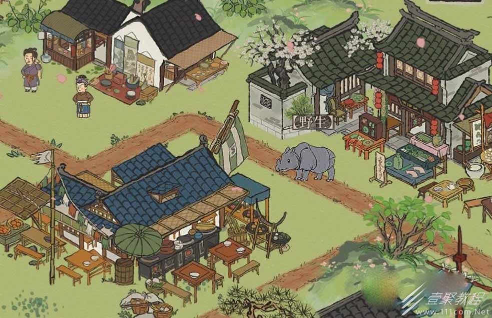 江南百景图抓犀牛如何过