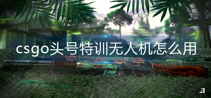 csgo头号特训无人机怎么用