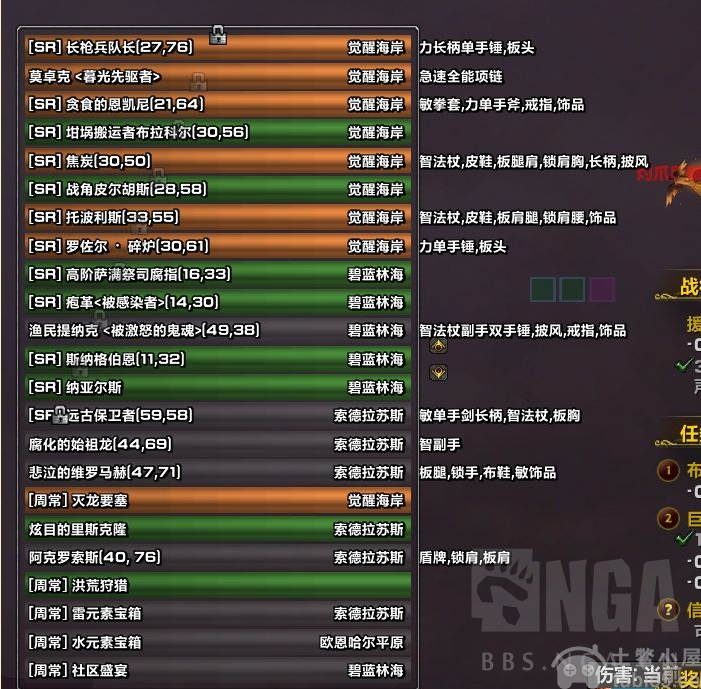 魔兽世界碧蓝F4掉落列表-碧蓝F4爆率掉落列表一览