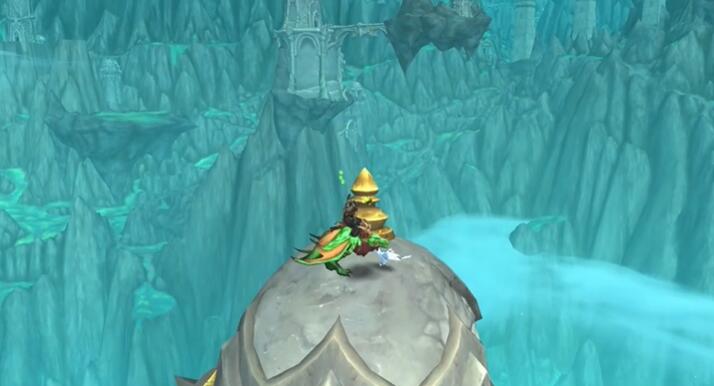 魔兽世界10.0碧蓝林海巨龙魔符在哪_wow10.0碧蓝林海巨龙魔符坐标分享