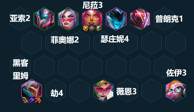 云顶之弈s8决斗劫阵容一览 s8决斗大师劫阵容搭配有哪些？