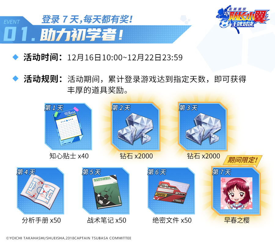 《队长小翼:王牌对决》“追梦测试”即将开启!全民预约福利今日曝光