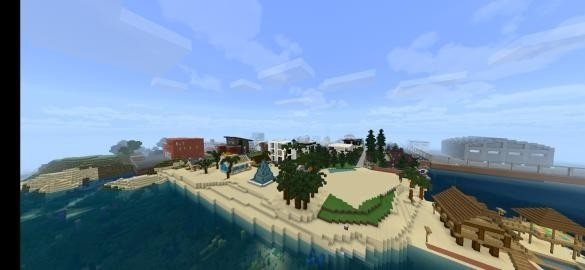 我的世界利比里亚市地图和超越地下mod模组整合包最新版