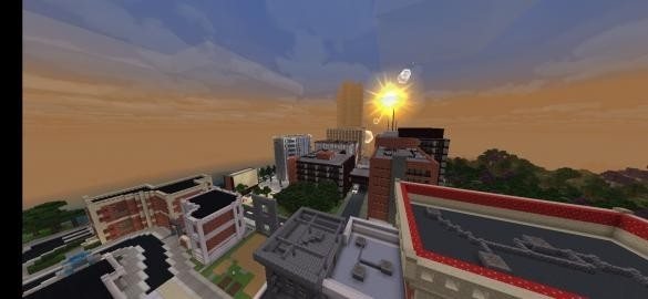 我的世界利比里亚市地图和超越地下mod模组整合包最新版