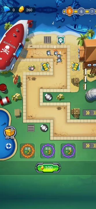 塔防海岸线手游