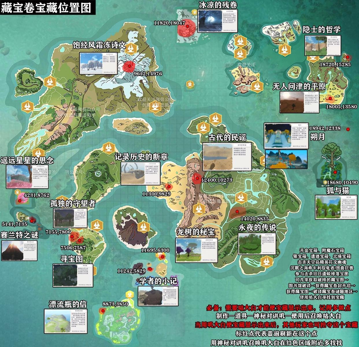 创造与魔法藏宝图能获得什么材料(创造与魔法藏宝图位置)